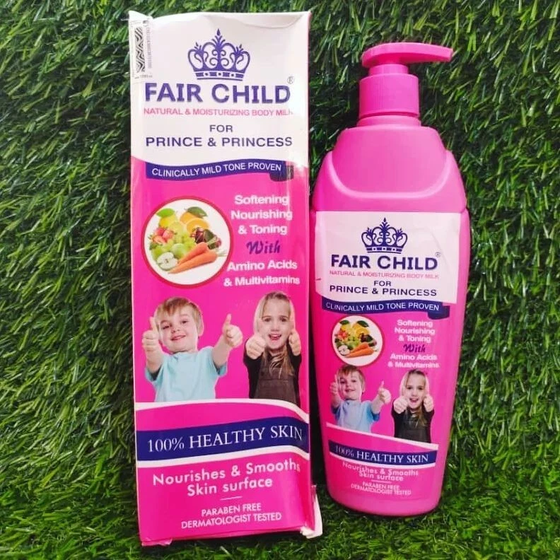 Fair Child Natural & Moisturizing Body Milk Lotion Amino Acids & Multivitamins