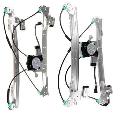 Front Left Right Window Regulator W/ Motor For Chevy TrailBlazer GMC Envoy 02-09 Foto 1 de 4