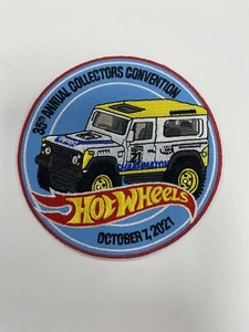 2021 Hot Wheels Convention Dinner Land Rover Defender 90 - PATCH - Picture 1 of 1