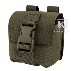 KRYDEX Tactical Frag Granate Beutel kleine praktische EDC Beutel MOLLE/Gürtel Halterung grün - Bild 1 von 22