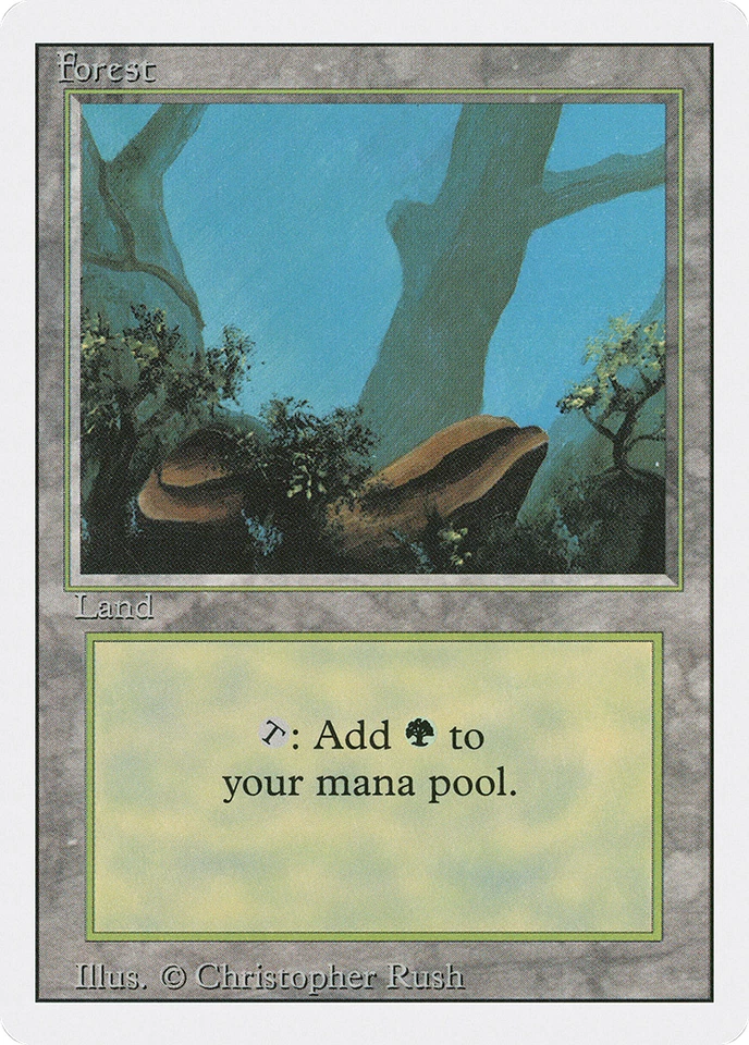 Forest (A) X (4) Revised Edition - EX/NM - C304 - 4RCards - Image 1 of 1