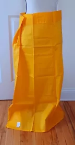 New Cotton Orange Yellow Stitches Women's Saree Petticoat Inskirt 100% - Picture 1 of 2