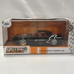 1979 CHEVROLET CAMARO Z28 "CHEVY PERFORMANCE" BLACK 1/24 DIECAST BY JADA 35207 - Picture 1 of 16