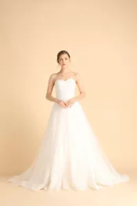 HBH Brautmode I Brautkleid mit Corsage und Rock aus Tüll Einzelstück Gr.34 - Bild 1 von 7