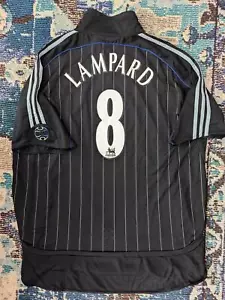 2006-07 Chelsea Lampard Soccer Jersey Rare Authentic Vintage Adidas Kit Men XL - Picture 1 of 4