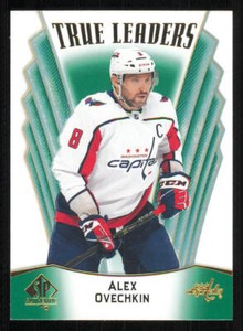 2021-22 SP Authentic True Leaders Green #TL11 Alex Ovechkin