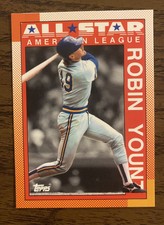 1990 Topps Tiffany Robin Yount AL All-Star #389