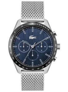 Lacoste Reloj Hombre Multifunción Acero Inoxidable Plata - Imagen 1 de 1