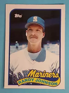 1989 Topps Traded radiocontrol Randy Johnson Seattle Mariners #57T - Imagen 1 de 2