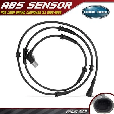 Sensor de velocidad ABS para Jeep Grand Cherokee ZJ 1993-1998 delantero izquierdo o derecho ALS49 Foto 1 de 4