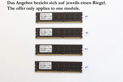 8 GB GeIL Dragon RAM DDR3-1333 PC3-10660 CL 9-9-9-24 (GD38GB1333C9SC) Module - Bild 1 von 4