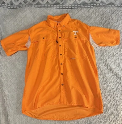 Tennessee VOLS Cool  Shirt Mens Large Drake Clothing Short Sleeve Vented - Image 1 of 4