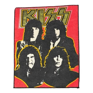 KISS Back Patch Lick It Up Concert Tour Gene Paul Vincent Carr UNUSED Vintage - Picture 1 of 3