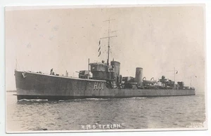 HMS TYRIAN Yarrow Clase S Destructor Royal Navy RP PC - Imagen 1 de 2