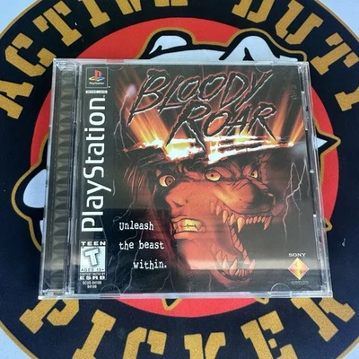 Bloody Roar (Sony PlayStation 1, 1998) PS1 - CIB Manual y Tarjeta Reg Foto 1 de 4