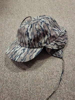 Vintage Columbia Mossy Oak Bottomland Original Camo Widgeon Hunting Hat USA - L - Image 1 of 4