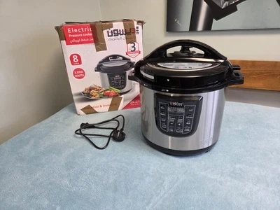 Olla a presión eléctrica grande multiuso Edison Pro 8L olla arrocera 10 funciones - Imagen 1 de 4