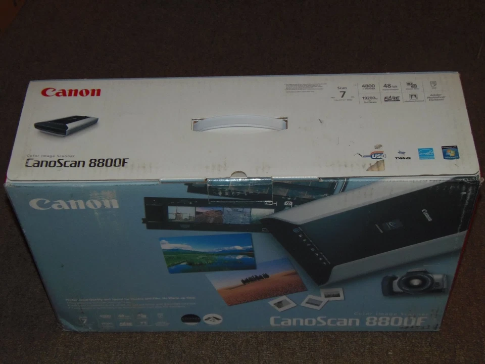 NEW Canon Canoscan 8800F Flatbed Photo/Film/Slide/Transparency Scanner - Image 1 of 1