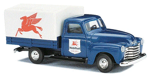 Busch 48217 Chevrolet Pick-Up Flying Horse HO 1:87 NUOVO - Immagine 1 di 1