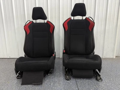 Juego de asientos delanteros de fábrica Scion FR-S Subaru BRZ 2013-2019 par de hebillas OEM U62 Foto 1 de 4