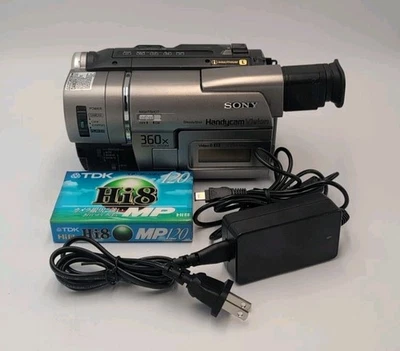 Sony Handycam CCD-TRV57 8mm Analog Camcorder w/ Charger Works - Image 1 of 4
