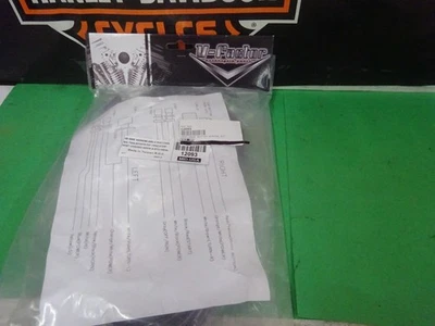 KIT DE CABLEADO DE MANILLAR EXTENDIDO Harley bt xl 96-l Rpl R/L con interruptores negros Foto 1 de 4