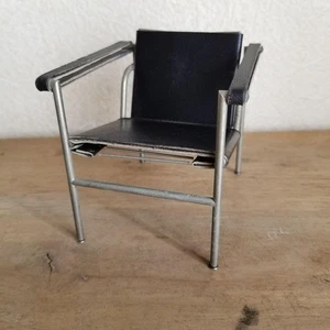 Vitra Miniature LC1 Fauteuil a Dossier Basculant Cassina Le Corbusier Progettato - Foto 1 di 9