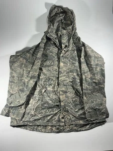 New ORC Industries Improved Rainsuit Parka Wet Weather USAF ABU Camo Large - Picture 1 of 3