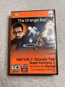 The Orange Box Half-Life 2 PC Game DVD-ROM 2 Disc Set Original Case - Picture 1 of 9