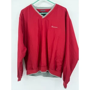 Vintage Page & Tuttle Budweiser Pullover Windbreaker Jacket - Men's Size M - Picture 1 of 4