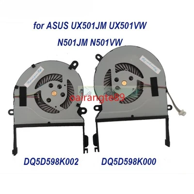 For ASUS UX501 N501 ZenBook UX501JM JW UX501VW N501JW N501VW CPU GPU Cooler Fan  - Image 1 of 4