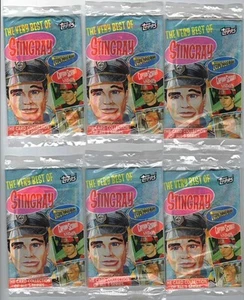 The Very Best Of Stingray, Thunderbirds And Capt. Scarlet Lot Of 6- Packs. Topps - Picture 1 of 2