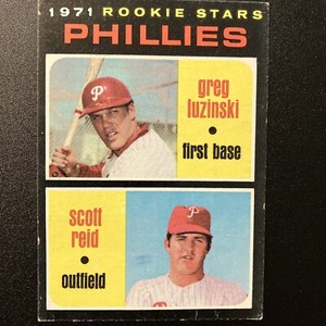 1971 Topps - 1971 Rookie Stars #439 Greg Luzinski, Scott Reid (RC)