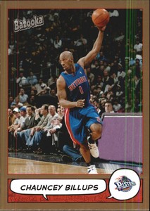 2004-05 (BKB) Bazooka Gold #140 Chauncey Billups