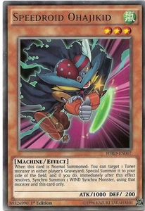 Speedroid Ohajikid HSRD-EN007 Rare Yu-Gi-Oh Card 1st Edition New - Picture 1 of 3