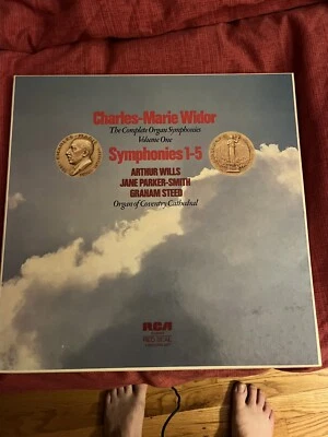 Charles-Marie Widor Complete Organ Symphonies (4-LPs, 1977, RCA) VG++/VG+ - Image 1 of 3