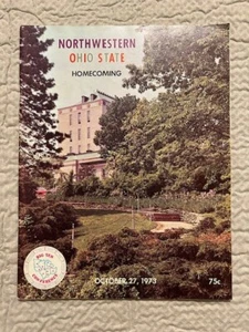 October 27 1973 Ohio State vs Northwestern OSU Buckeyes Football Program - Picture 1 of 2