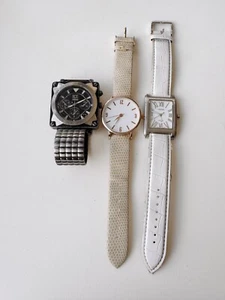 3 vintage men's quartz watches, all running, including ice nation, terner, etc., - Picture 1 of 4