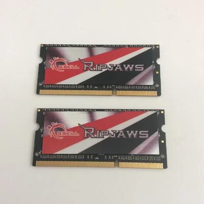 G.SKILL Ripjaws Series 16GB (2 x 8G) 204-Pin DDR3 SO-DIMM DDR3L 1600 (PC3L 12800 - Image 1 of 4