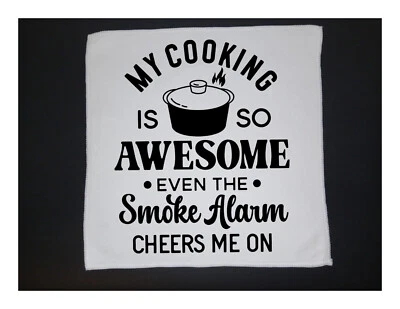 Funny Dish towel, 12x12, FREE shipping, hand towel, kitchen, tea towel, choice - Image 1 of 4