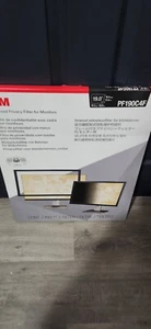 3M Black Privacy Filter for 19.0" Wide Monitor PF190C4F - Picture 1 of 2