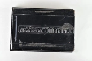 Graphic Film Pack Adapter 4.5 X 7 inch by Graflex PHOTO RARE - Picture 1 of 5