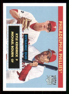 2007 Topps '52 Dynamic Duos #DD4 Kyle Kendrick/Michael Bourn - Image 1 of 2
