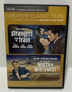 TCM Greatest Classic Films Alfred Hitchcock Strangers on a Train North by Nor - Picture 1 of 2