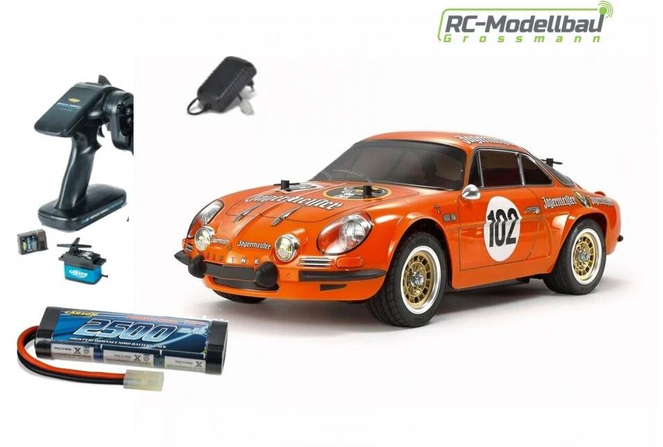 Tamiya Renault Alpine A110 Jägerm. M-06 1:10 RC Fahrzeug - Orange (300058708)