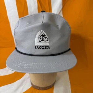 De Colección LaCosta Golf Carlsbad CA Snapback Sombrero de Cuerda Ajustable Hecho en EE. UU. - Imagen 1 de 5