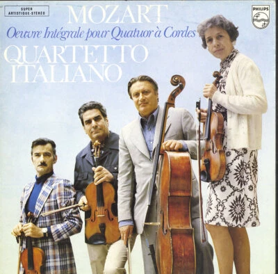 9LP Box MOZART String Quartets (complete) QUARTETTO ITALIANO Philips 6747097 Red - Image 1 of 3
