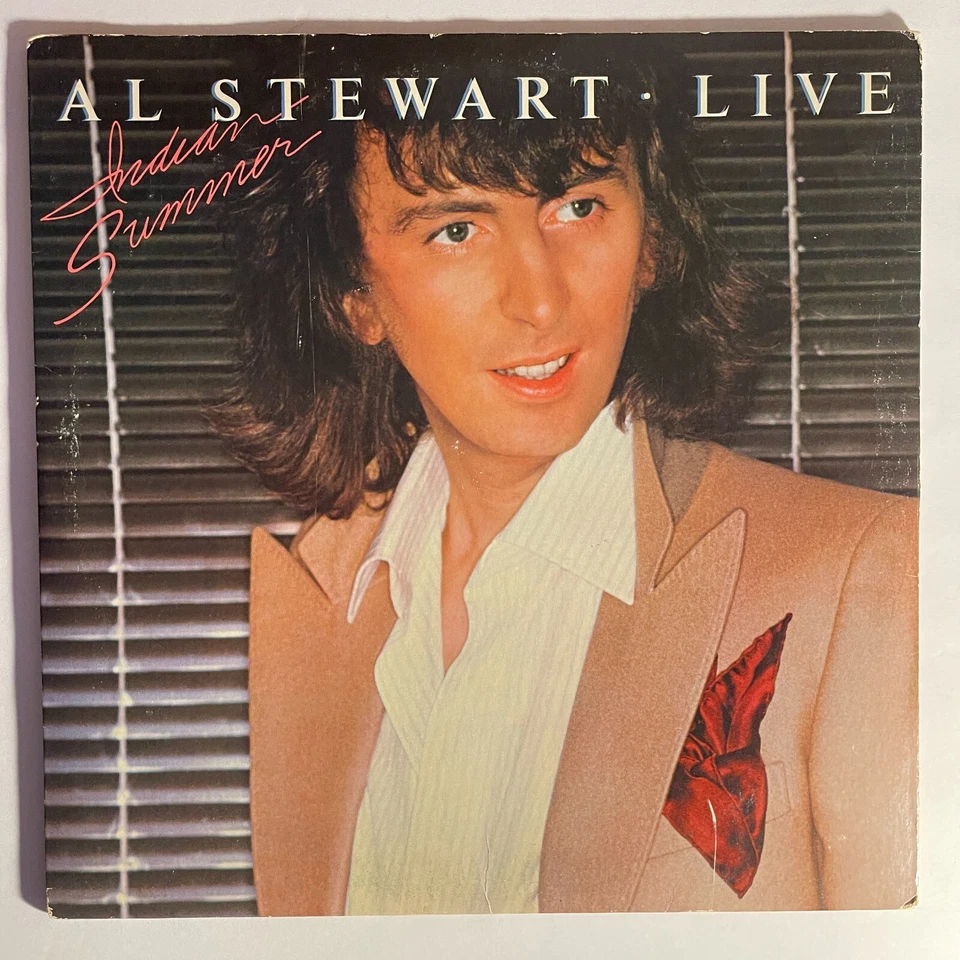 Al Stewart ‎– Live Indian Summer Vinyl, LP 1981 Arista ‎– A2L 8607 Foto 1 de 4