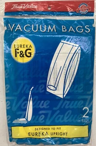 TRUE VALUE Eureka Upright Type F & G Vacuum Bags 2 Pk - Picture 1 of 2