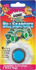 Metal Dollar Bill Snatcher Magic Trick - Prank Joke Gag Fun Times - Picture 1 of 3